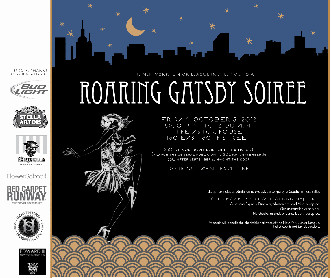 1920s Party Invitation Template Free Inspirational 1920s Party Invites