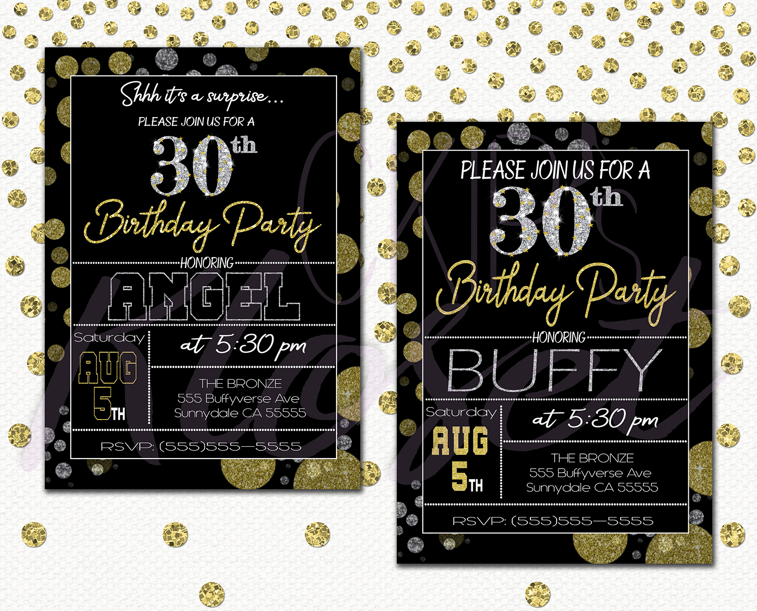 30th Birthday Invitation Ideas Lovely Surprise 30th Birthday Invitations for Him or Her – Mens