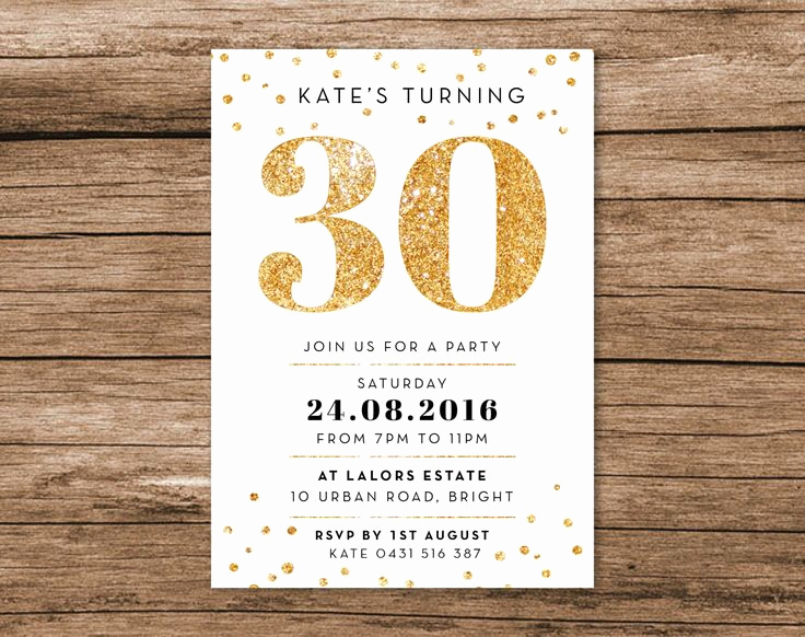 30th Birthday Party Invitation Wording Beautiful Free 30th Birthday Invitation Wording – Free Printable