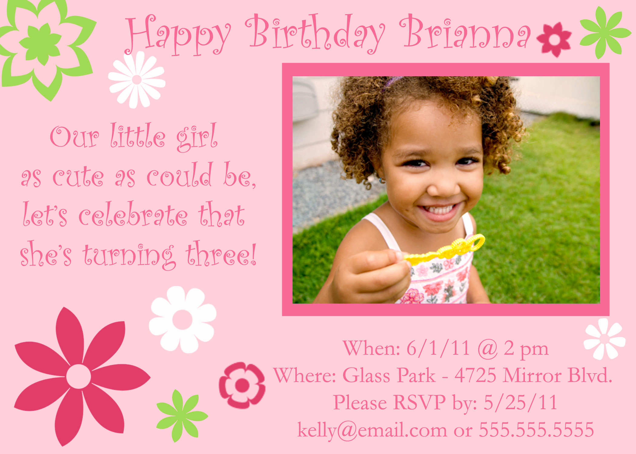3rd Birthday Invitation Wording Fresh 3rd Birthday Invitation Wording — Birthday Invitation Examples