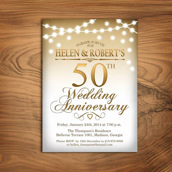 50th Anniversary Invitation Ideas Beautiful 25 Best Ideas About Anniversary Invitations On Pinterest