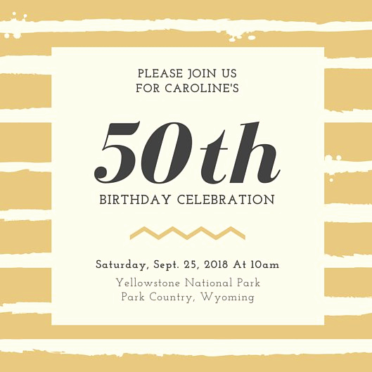 50th Birthday Invitation Template Awesome 50th Birthday Invitation Templates Canva