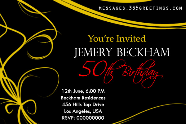 50th Birthday Invitation Wording Best Of 50th Birthday Invitations and 50th Birthday Invitation