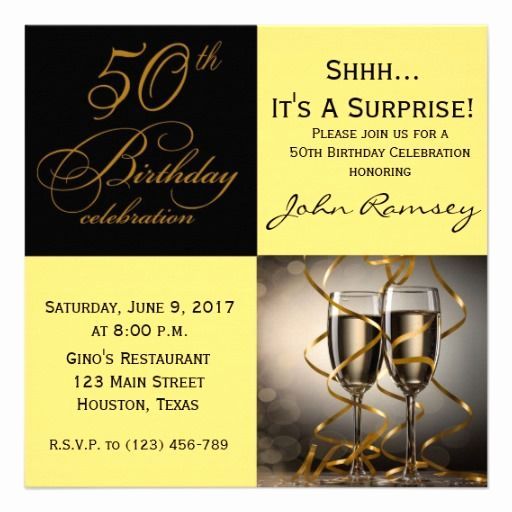 50th Birthday Invitation Wording New Surprise 50th Birthday Party Invitations Mzee
