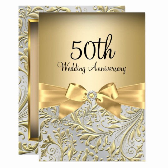 50th Wedding Anniversary Invitation Fresh 50th Anniversary Vow Renewal Invitation