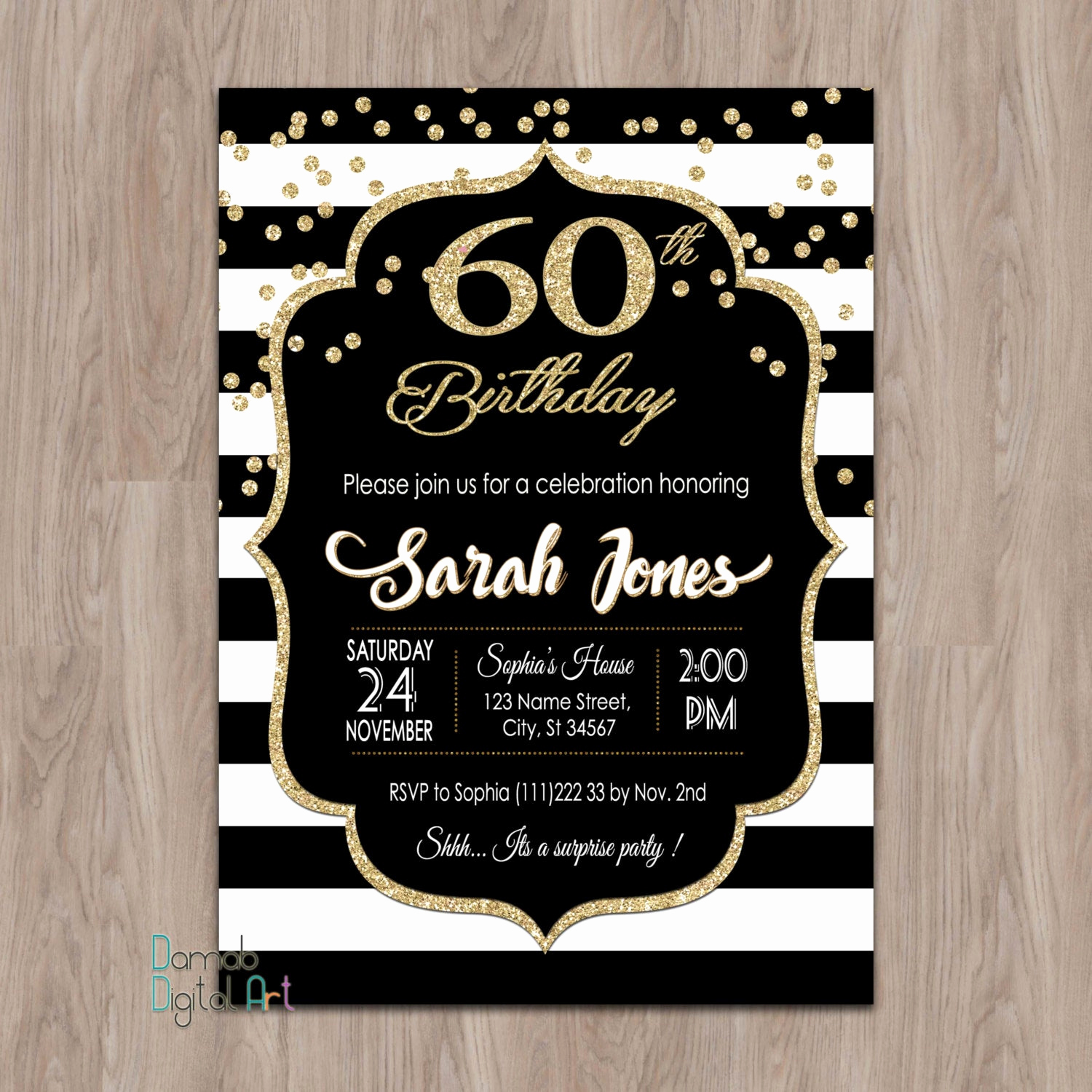 60 Birthday Invitation Ideas Lovely 60th Birthday Invitations 60th Birthday Invitations for