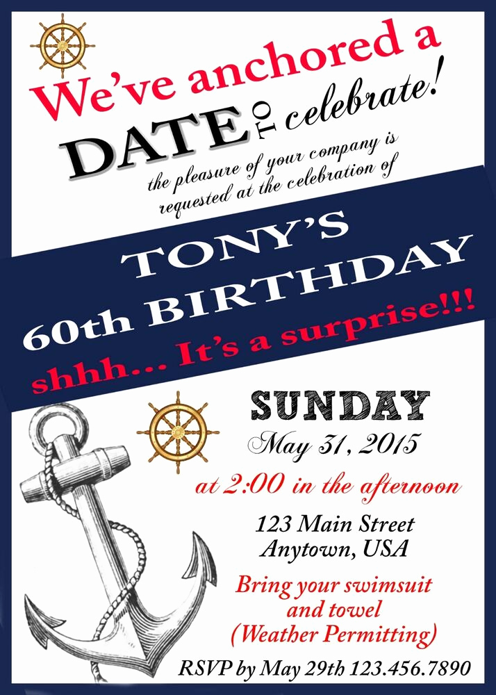 60th Birthday Party Invitation Wording Beautiful 60th Birthday Invitations Over the Hill Party Birthday
