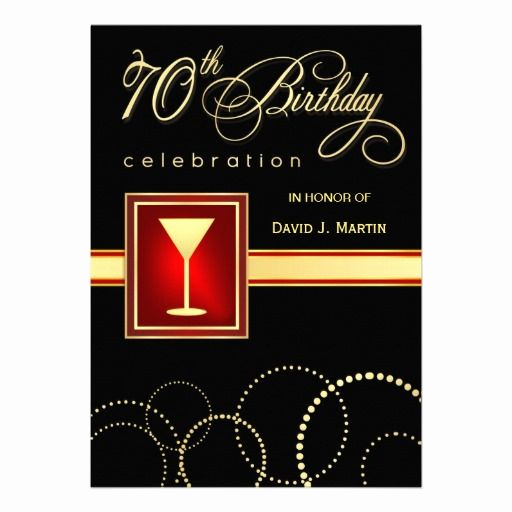 70th Birthday Invitation Ideas Beautiful 20 Best 70th Birthday Party Invitations Images On
