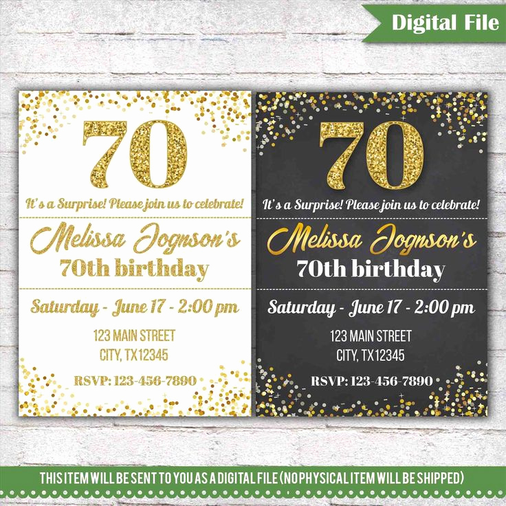 70th Birthday Invitation Ideas Best Of Best 25 70th Birthday Invitations Ideas On Pinterest