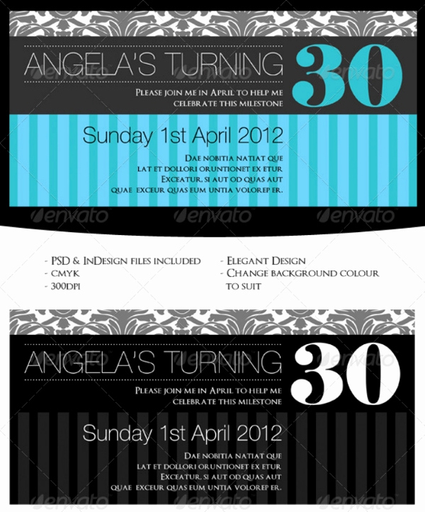 70th Birthday Invitation Templates Free Lovely 14 70th Birthday Invitation Card Templates &amp; Designs