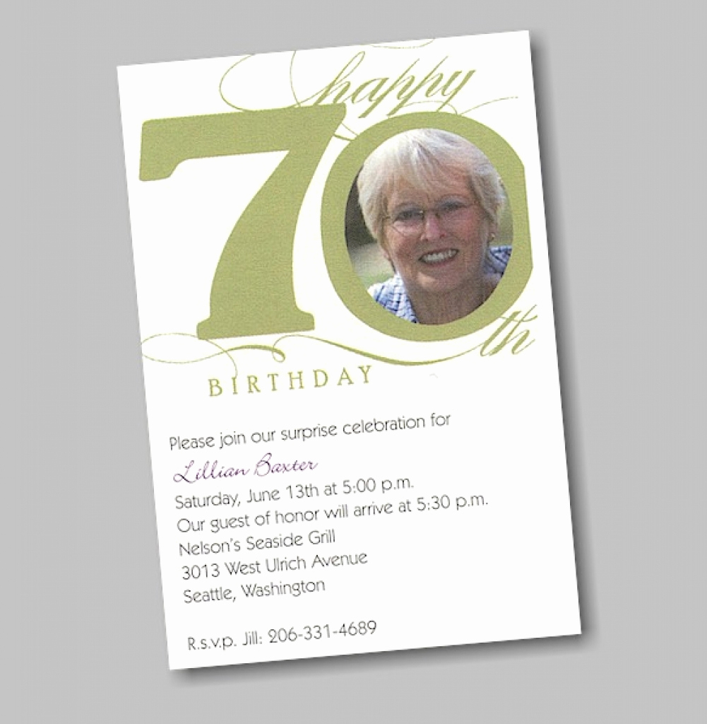 70th Birthday Party Invitation Wording Fresh 70th Birthday Invitation Wording