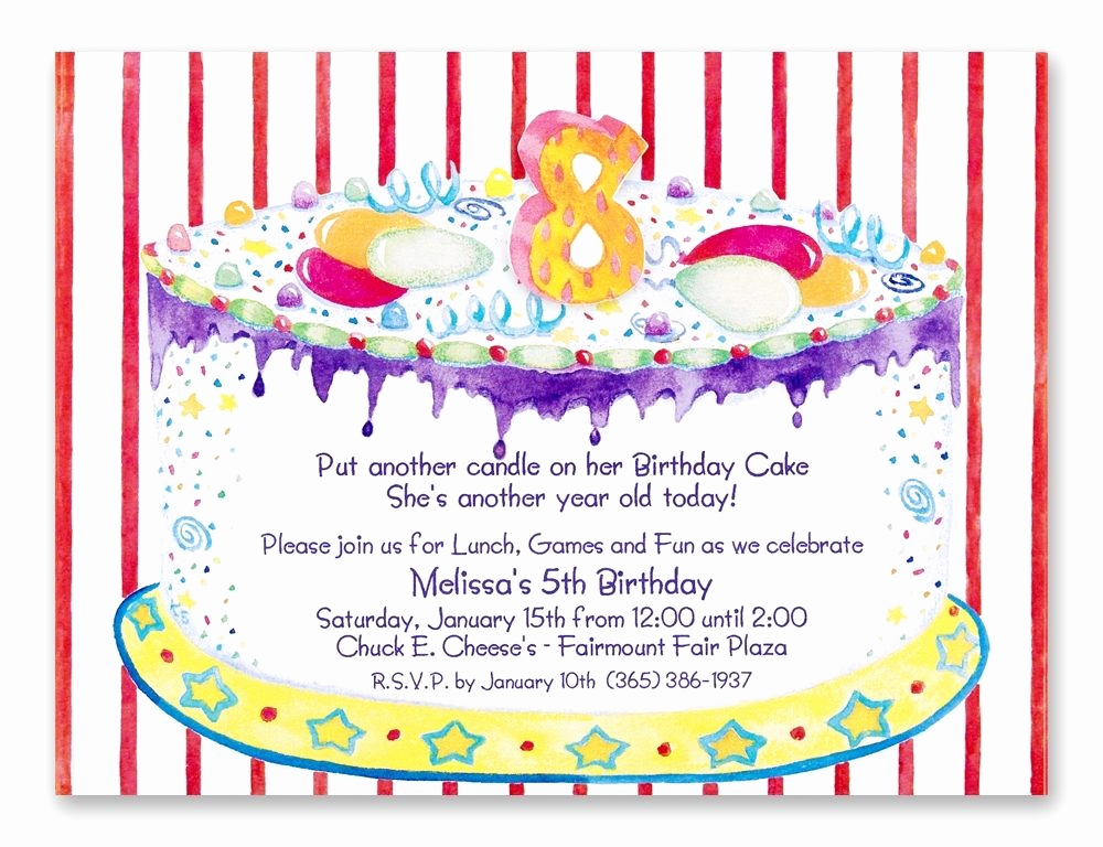 8th Birthday Invitation Wording Lovely 8th Birthday Party Invitations Cobypic