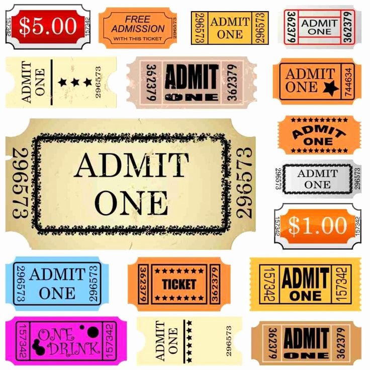 Admit One Ticket Invitation Template Unique 25 Unique Admit One Ticket Ideas On Pinterest