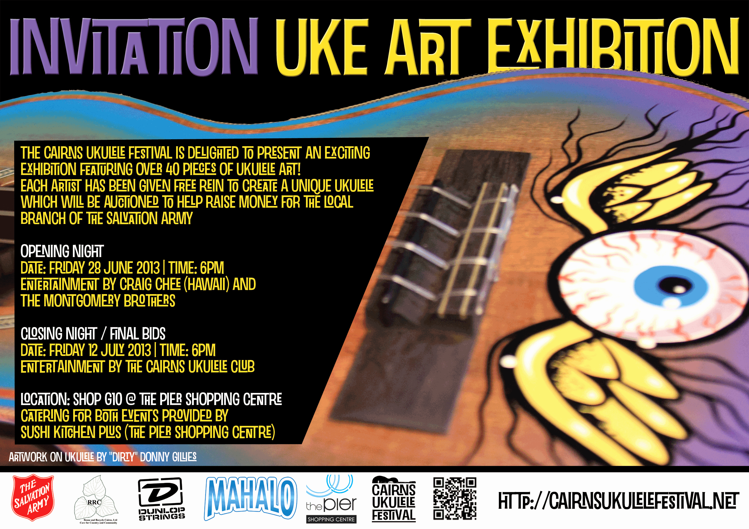 Art Show Invitation Template New Uke Art Exhibition Invitation – Pencil It In