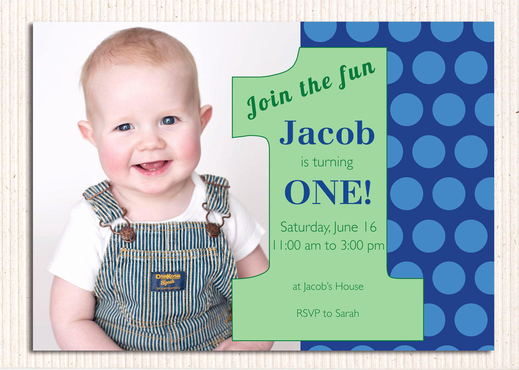 Baby 1st Birthday Invitation Beautiful 16 Best First Birthday Invites – Printable Sample
