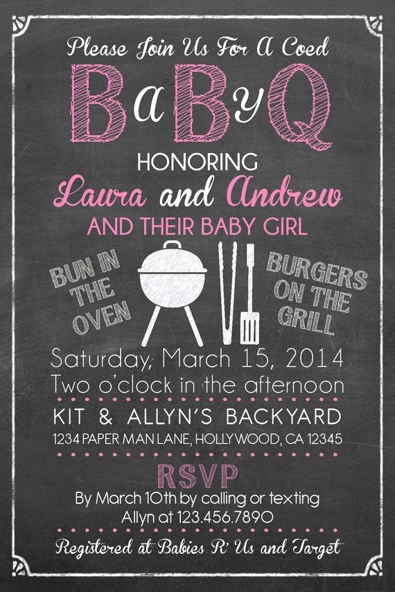 Baby Q Invitation Template Best Of Baby Q Invitations Templates Free Cobypic
