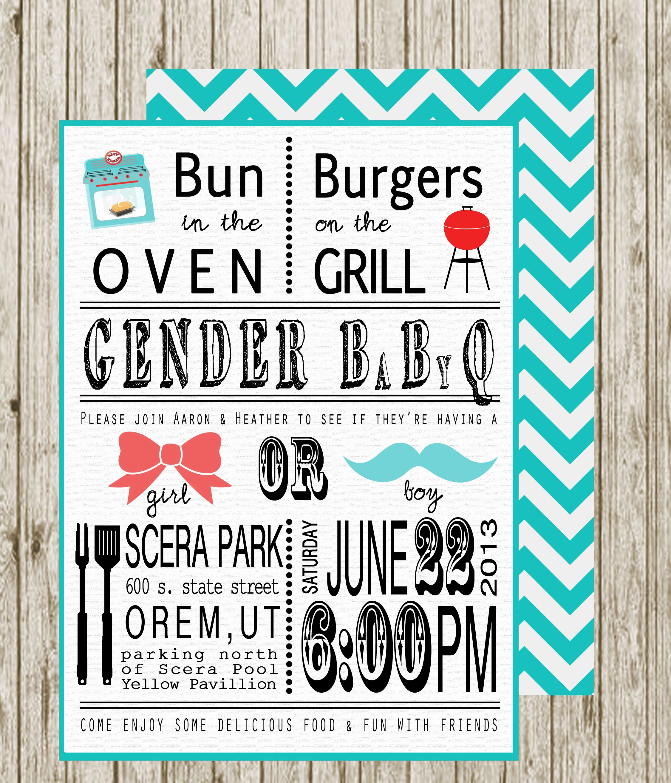 Baby Q Invitation Template Inspirational Gender Reveal Invite Omg I Must Have these for My Gender