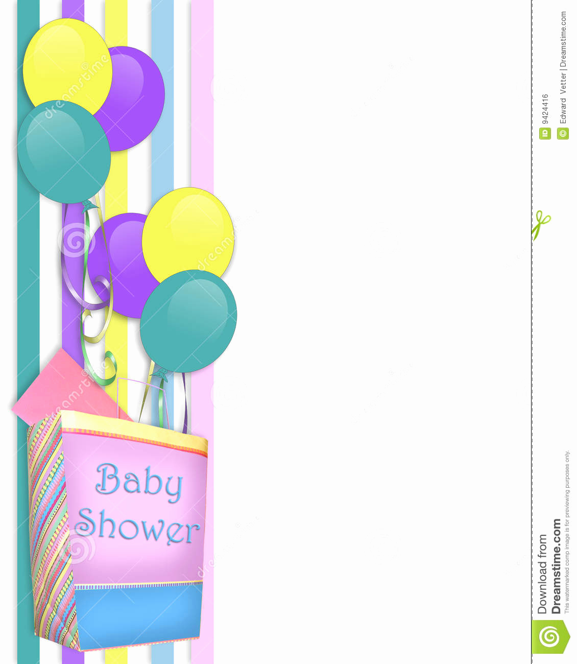 Baby Shower Invitation Border Fresh Invitation Borders Clipart