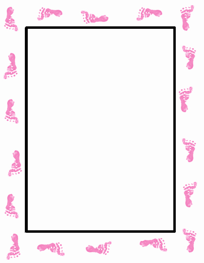 Baby Shower Invitation Border Inspirational Free Baby Shower Border Templates Cliparts