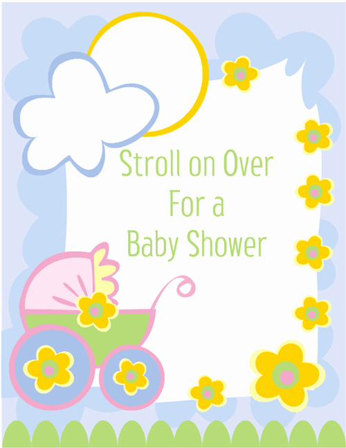 Baby Shower Invitation Clip Art Unique Free Foldable Baby Shower Invitations