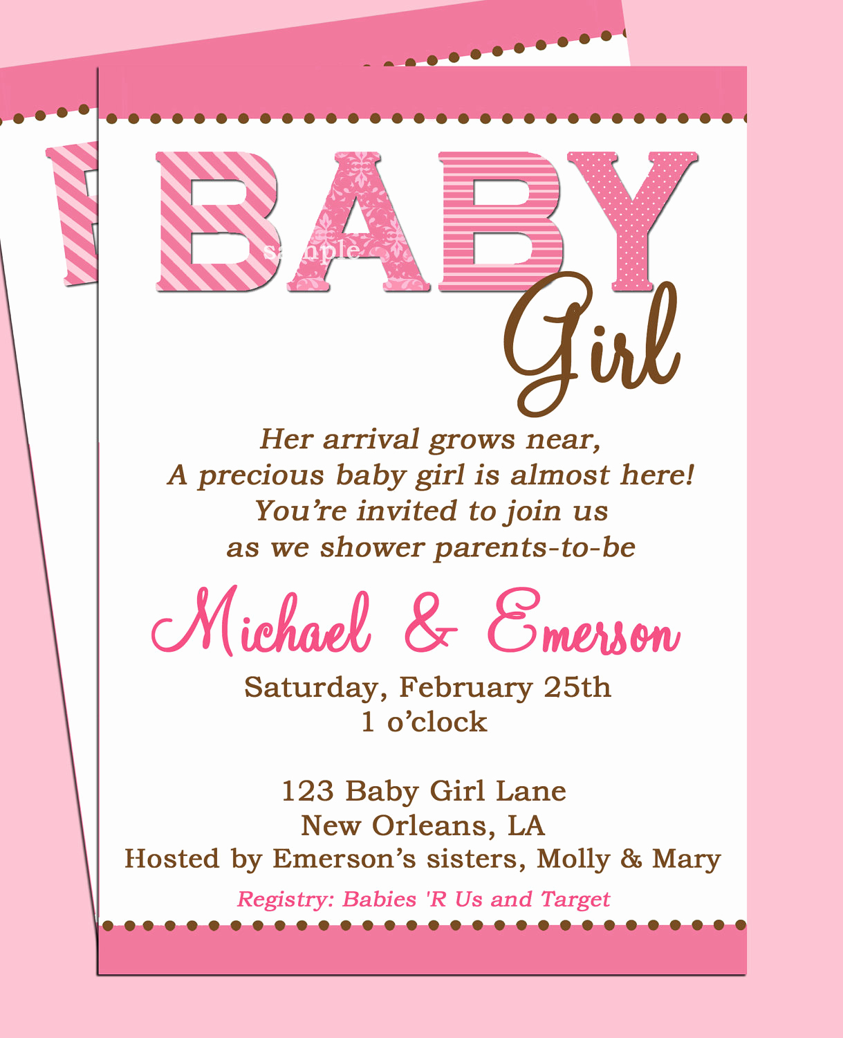 baby shower invitation printable pick