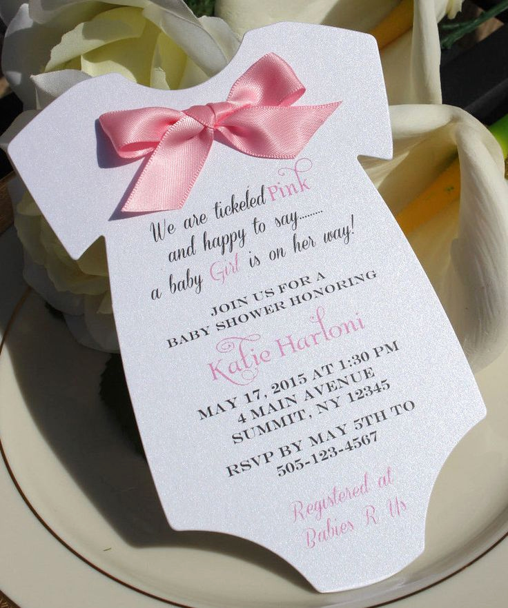 Baby Shower Invitation for Girls Awesome Best 25 Baby Shower Invitations Ideas On Pinterest