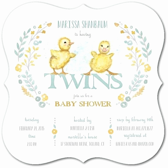 Baby Shower Invitation for Twins Elegant the Best Twins Baby Shower Invites Twiniversity