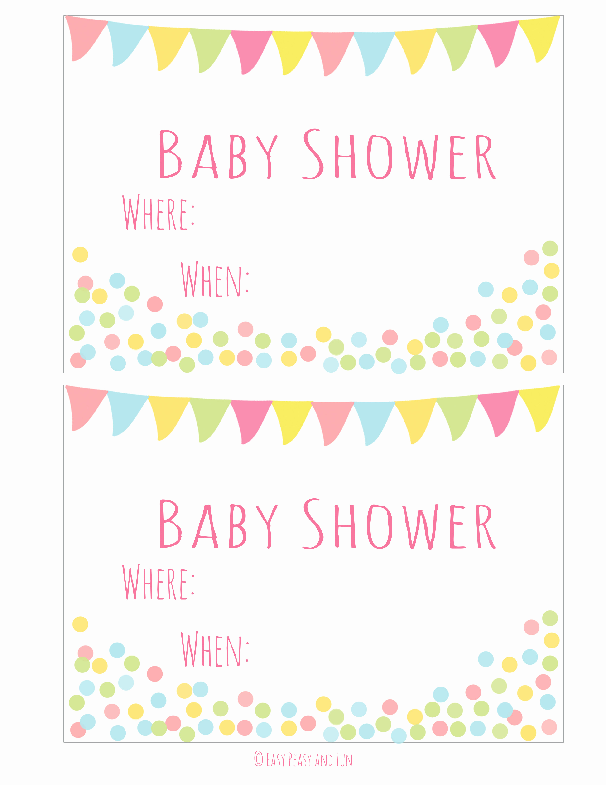 Baby Shower Invitation Free Printable Fresh Printable Baby Shower Cards Girl Baby Shower Food Cards