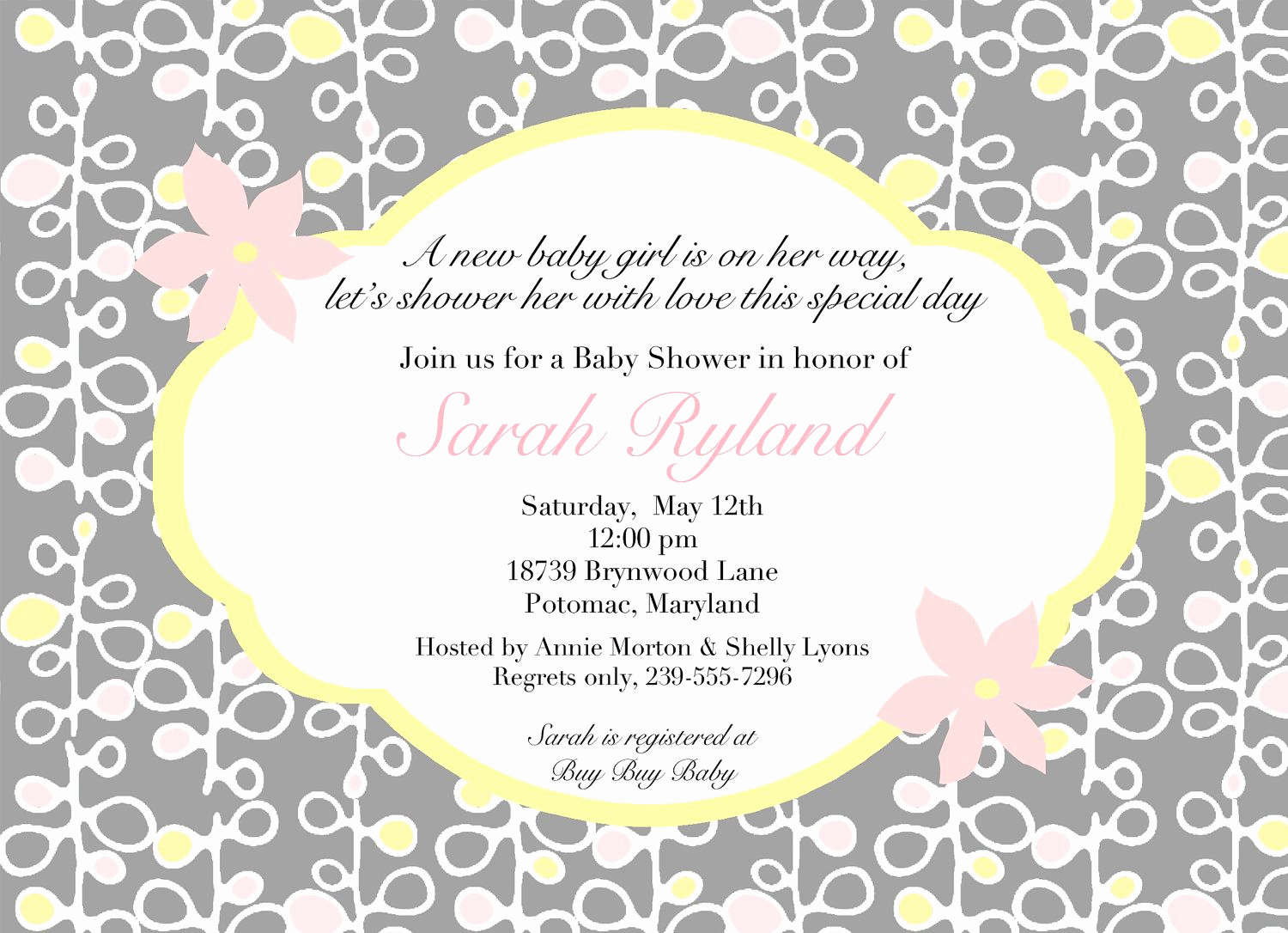 Baby Shower Invitation Ideas Unique Download Free Template Baby Shower Invitation Wordings