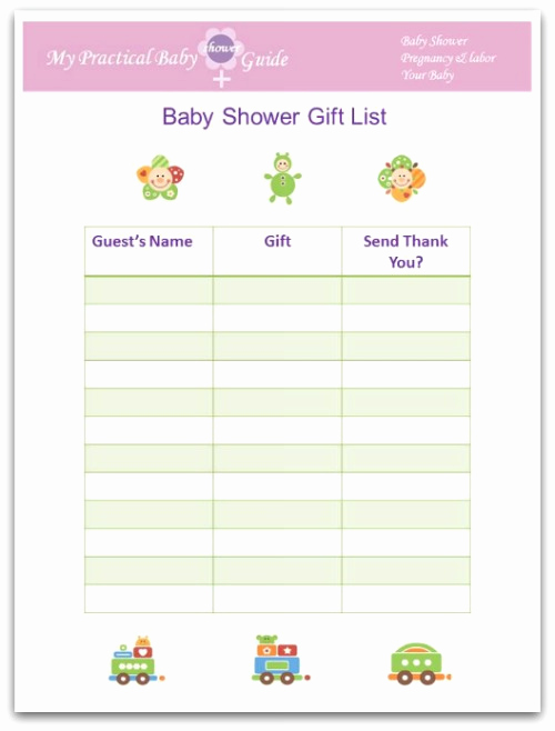 Baby Shower Invitation List Beautiful How to Plan A Baby Shower My Practical Baby Shower Guide
