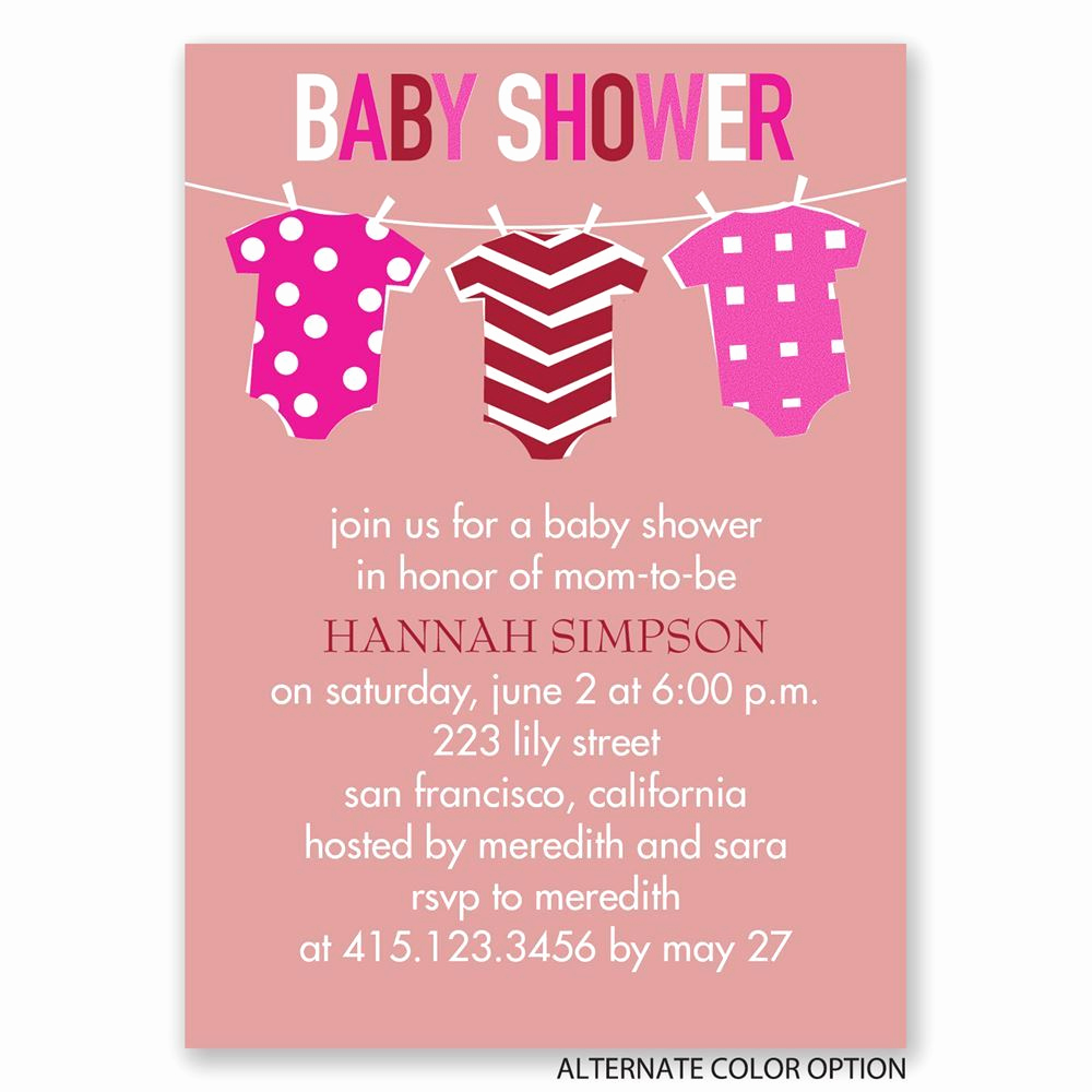 Baby Shower Invitation Pics Beautiful Baby Clothes Mini Baby Shower Invitation