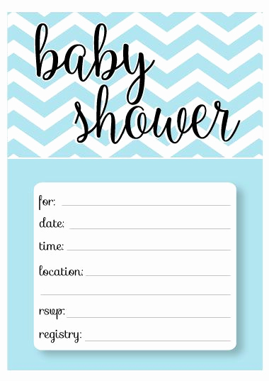 Baby Shower Invitation Template Elegant Printable Baby Shower Invitation Templates Free Shower