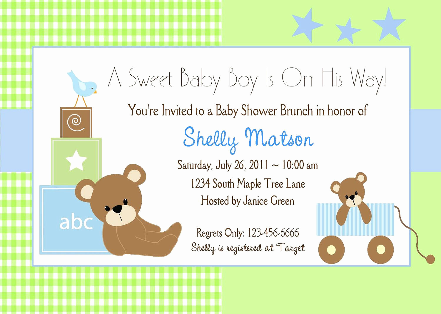 Baby Shower Invitation Template Fresh Baby Shower Invitation Baby Girl Shower Invitations