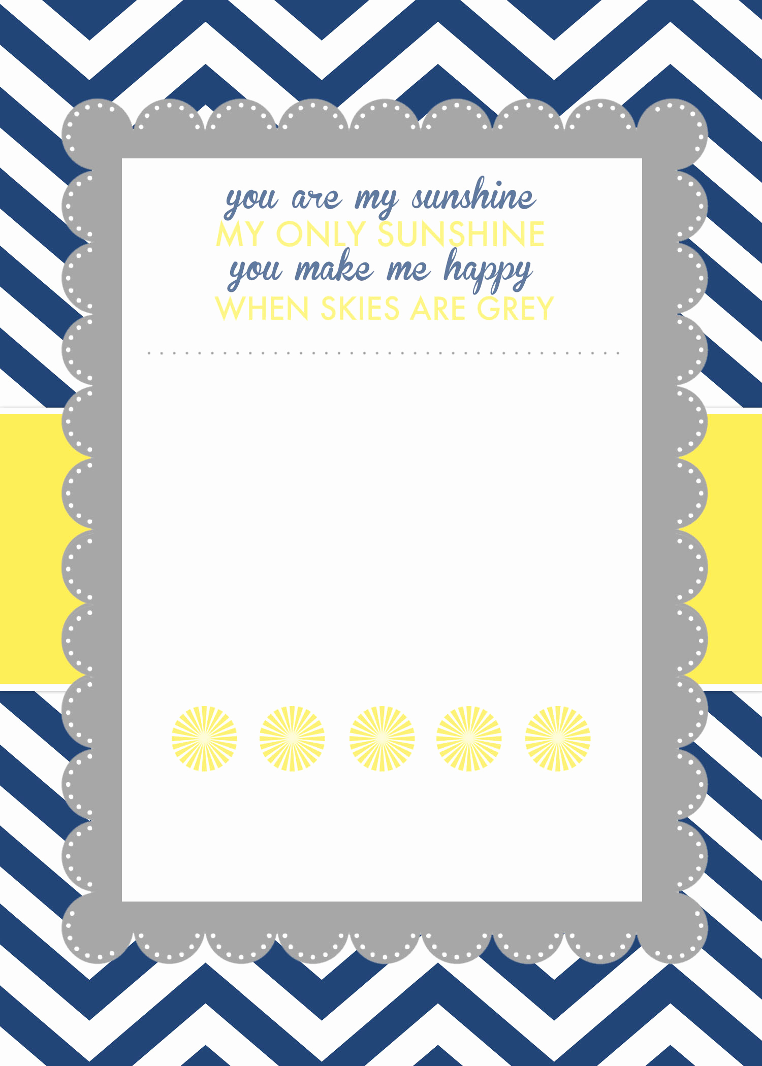Baby Shower Invitation Template Fresh You are My Sunshine Baby Shower Printables How to Nest
