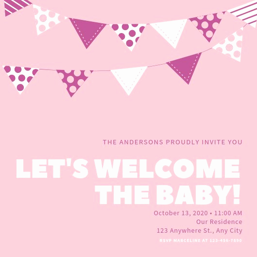 Baby Shower Invitation Template New Customize 678 Baby Shower Invitation Templates Online Canva