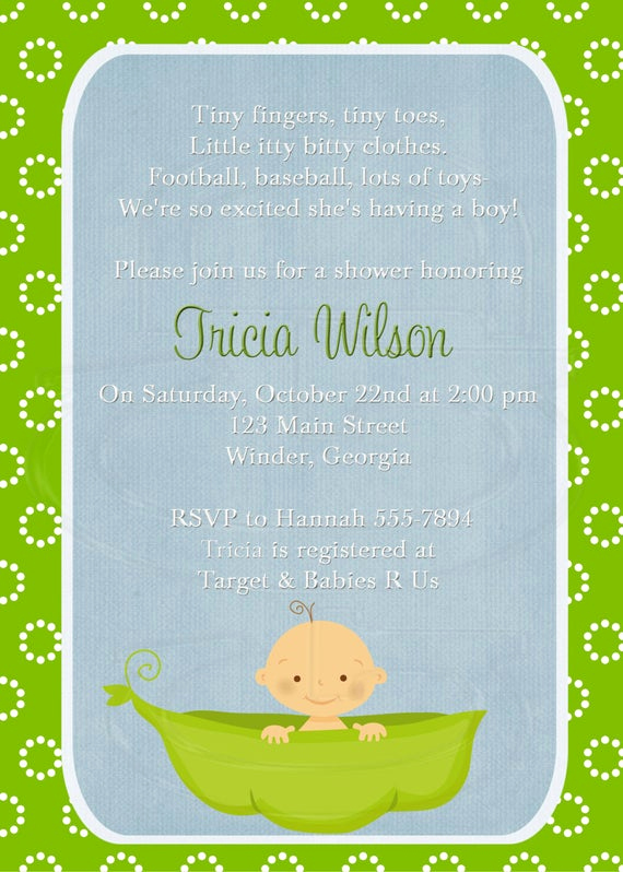 Baby Sprinkle Invitation Wording Awesome Items Similar to Baby Shower Invitation or Baby Sprinkle