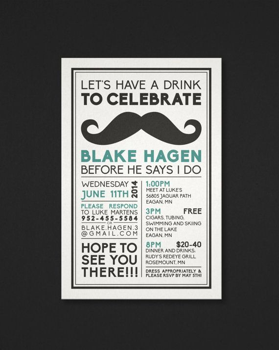 Bachelor Party Invitation Templates Lovely 1000 Ideas About Bachelor Parties On Pinterest