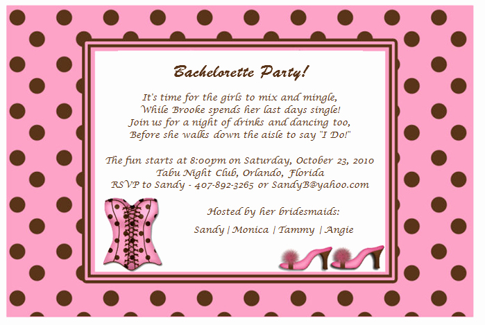 quotes for bachelorette party invitations