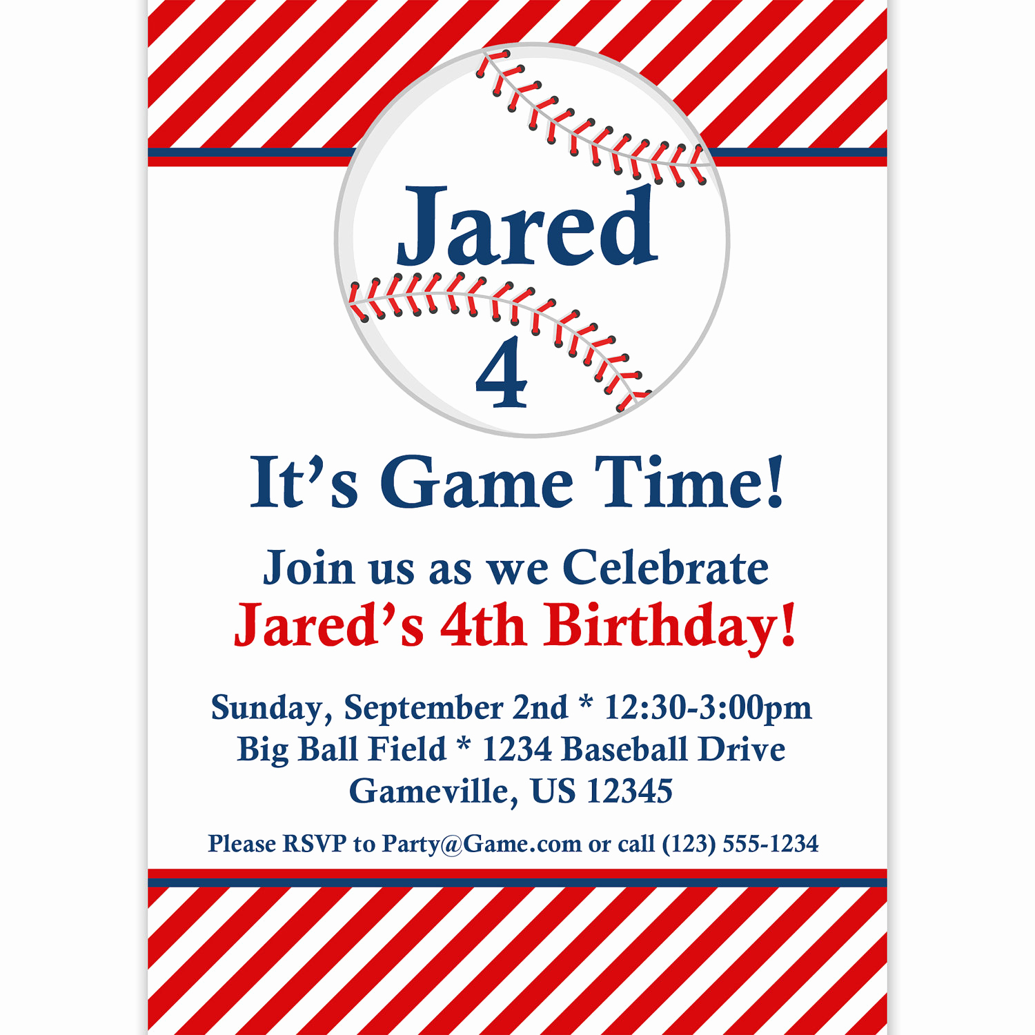 Baseball Ticket Invitation Template Free Best Of Free Printable Baseball Birthday Invitations – Free