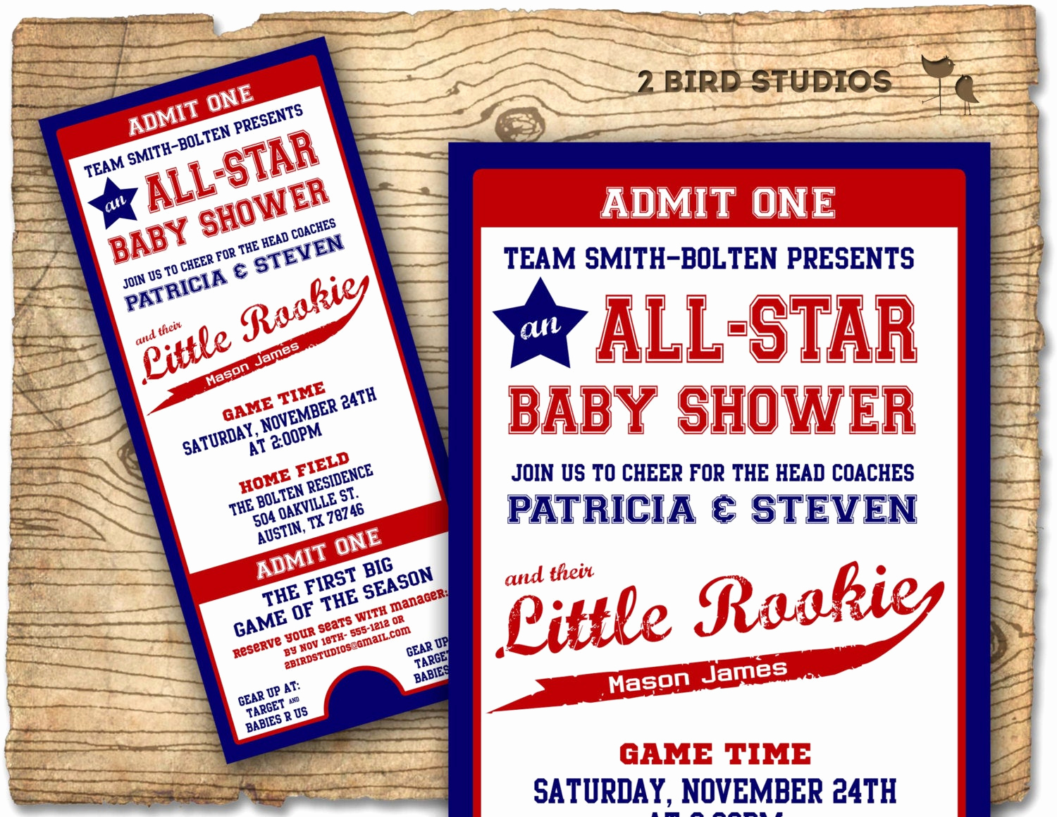 Baseball Ticket Invitation Template Free Lovely Baseball Baby Shower Invitation Baseball Baby Shower Boy
