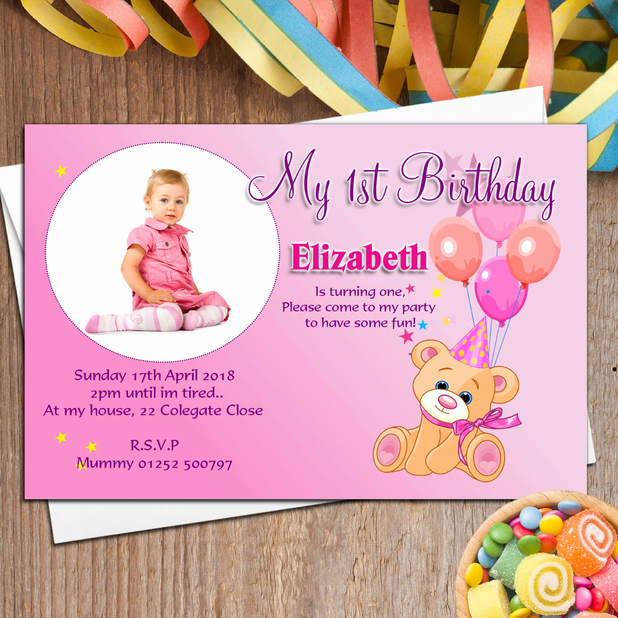 Birthday Invitation Card Template Inspirational 20 Birthday Invitations Cards – Sample Wording Printable