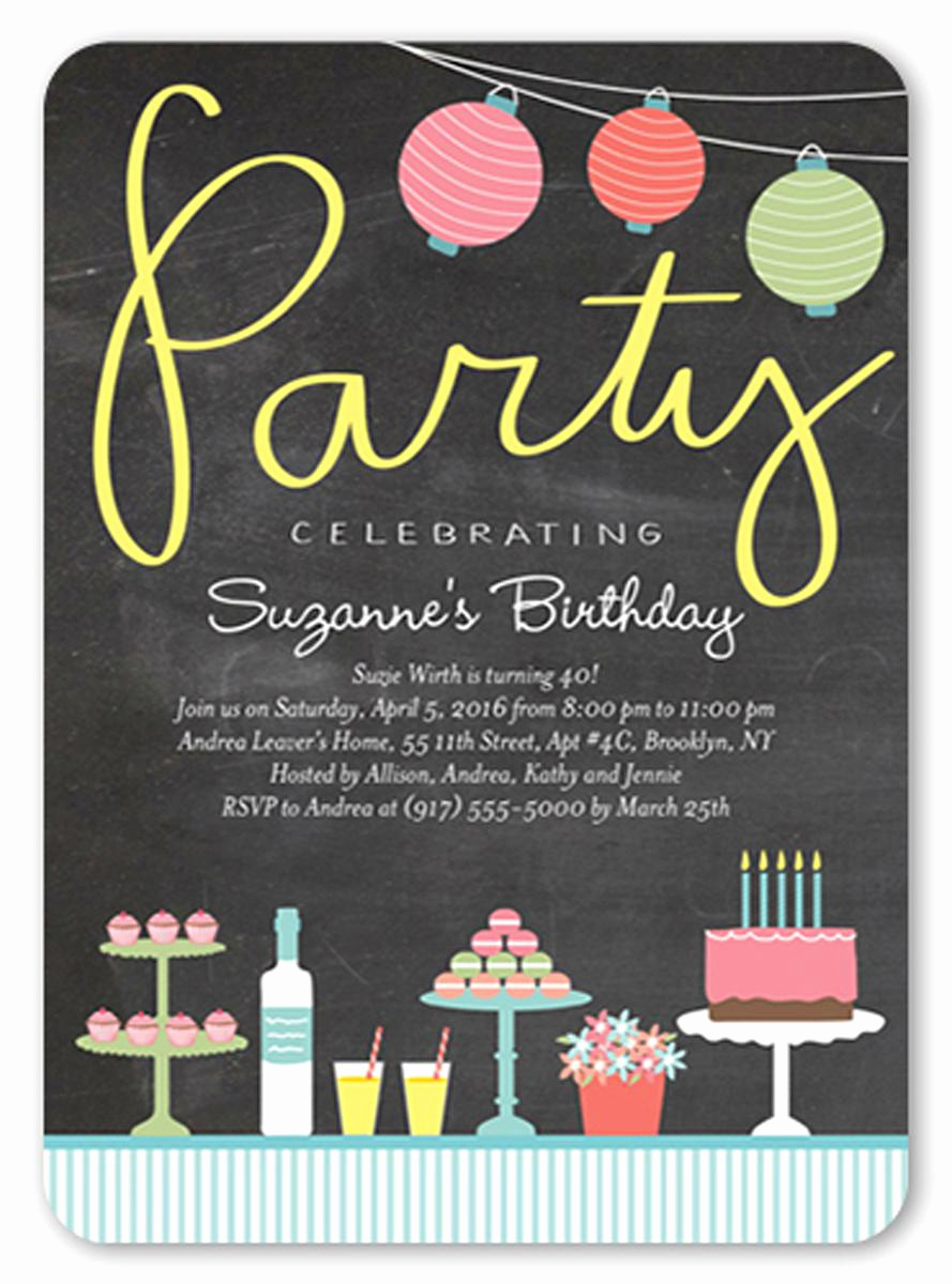 Birthday Party Invitation Ideas Luxury 21 Teen Birthday Invitations Inspire Design Cards