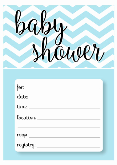 Blank Baby Shower Invitation Template New Printable Baby Shower Invitation Templates Free Shower