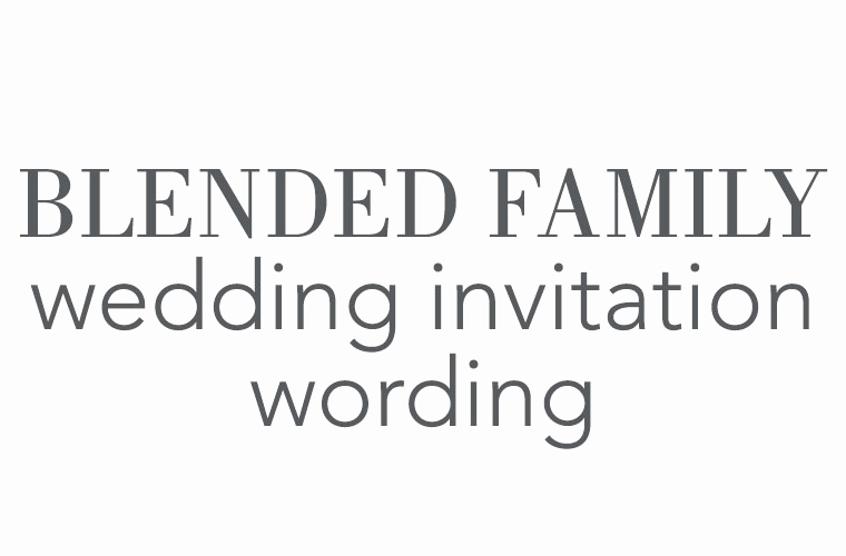 Blended Family Wedding Invitation Wording New Blended Family Wedding Invitation Wording
