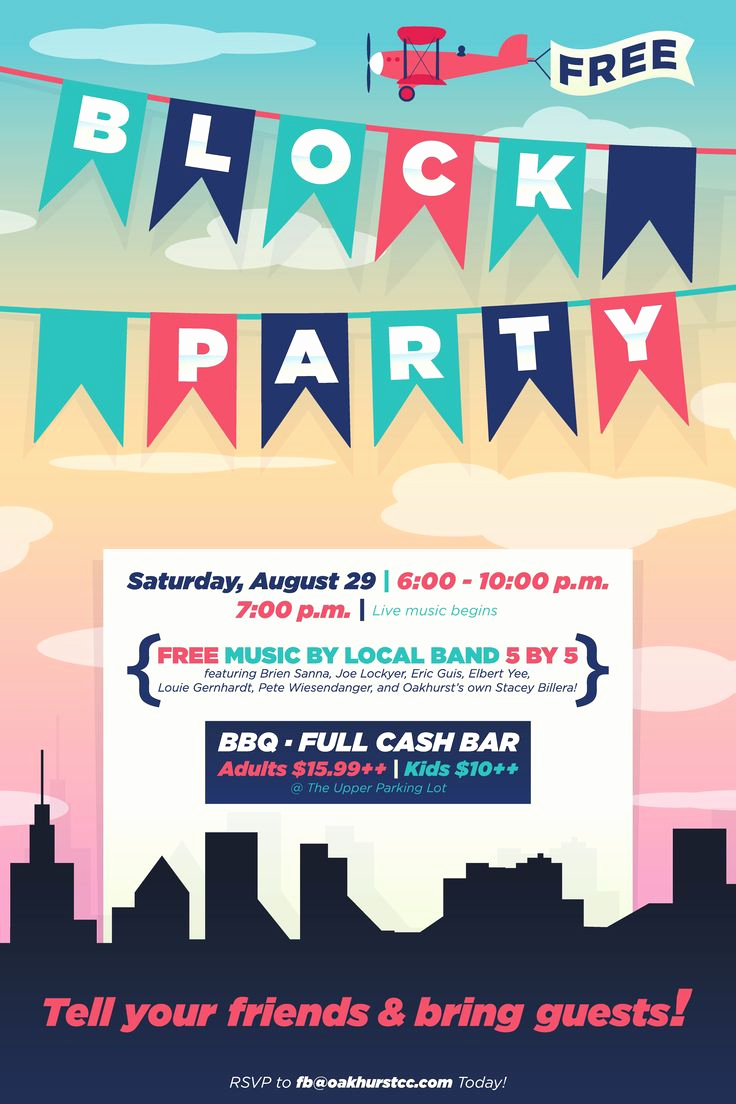 Block Party Invitation Template Free Lovely Best 25 Block Party Invites Ideas On Pinterest