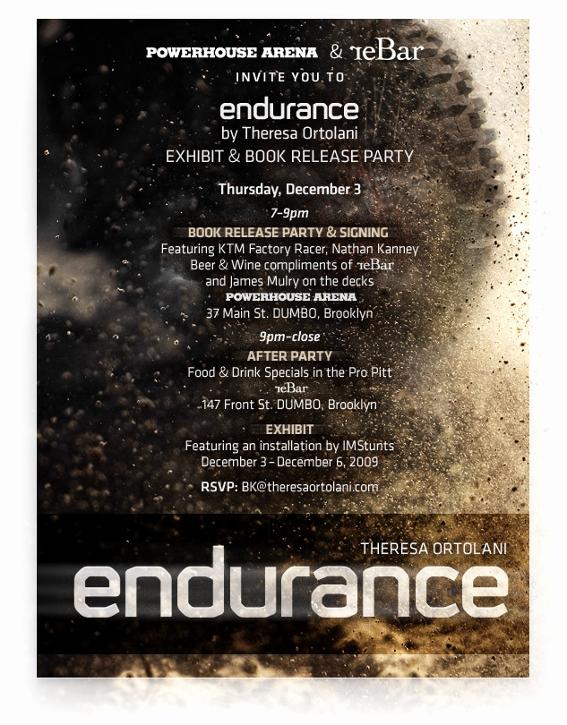 Book Launch Party Invitation Fresh Endurance by theresa ortolani Exhibit &amp; Book Release