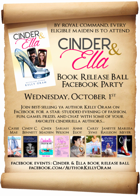 Book Launch Party Invitation Unique Cinder &amp; Ella Book Release Ball and Book tour