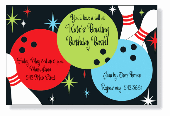 Bowling Party Invitation Template Best Of Rock N Bowl Party Invitations by Inviting Pany