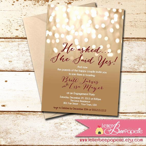 Bridal Shower Invitation Fonts Best Of Engagement Party Invitation Printable Diy Invite