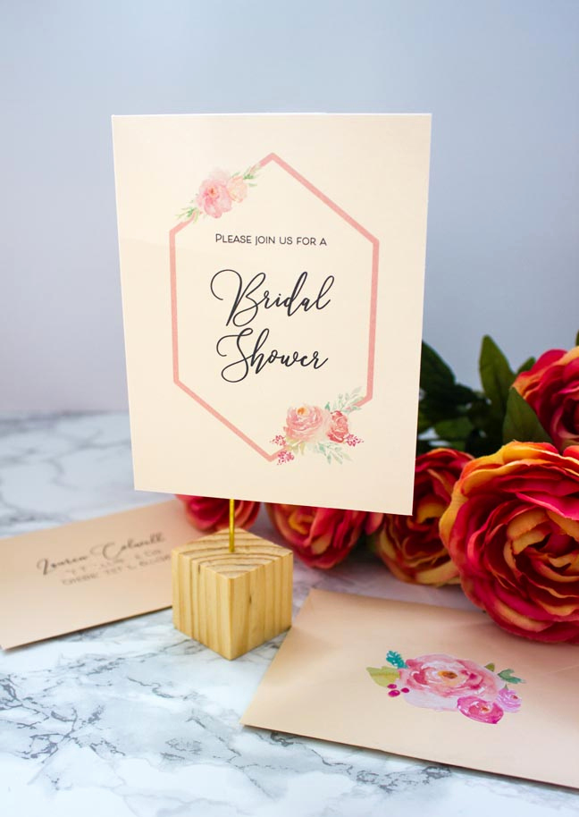 Bridal Shower Invitation Fonts Elegant Design Your Own Bridal Shower Invitations